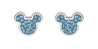 Disney - Půvabné ocelové pecky se zirkony Mickey Mouse E600178RQL-B.CS