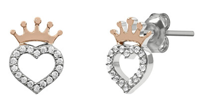 Disney - Půvabné stříbrné náušnice pecky Princess E905643UZWL