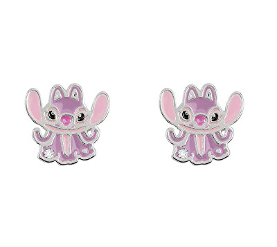 Disney - Roztomilé peckové náušnice pro dívky Angel Lilo & Stitch EF01086SRWL.PA