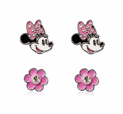 Disney - Set náušnic pro dívky Minnie Mouse SF00663SRWL.CS (2 páry náušnic)