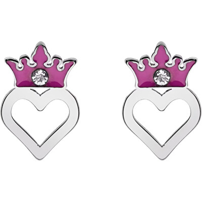 Disney - Slušivé ocelové náušnice Princess E600187RWL.CS