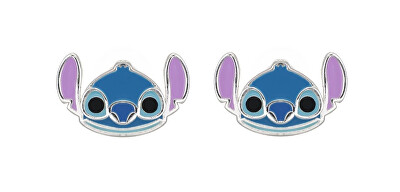 Disney - Slušivé stříbrné náušnice Stitch Lilo & Stitch ES00097SRHL.CS