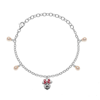 Disney - Slušivý stříbrný náramek Minnie Mouse BS00001SMAL-5.CS