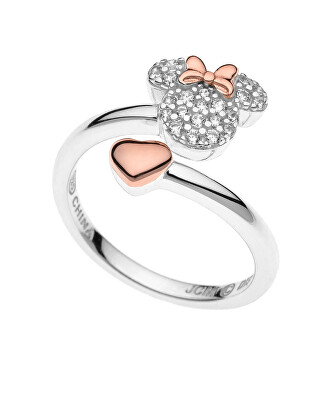 Disney - Slušivý stříbrný prsten Mickey Mouse RS00003TZWL- 4.CS