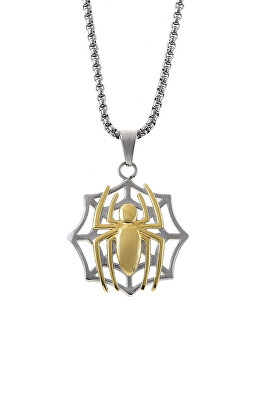 Disney - Stylový ocelový náhrdelník Spider Man Marvel C600768L-M.CS