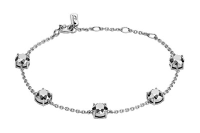Diesel - Fashion stříbrný náramek s krystaly DL1358040