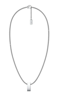 Diesel - Stílusos acél unisex nyaklánc D Logo DX1689040