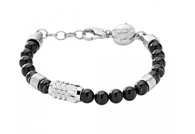 Diesel - Korálkový náramek pro muže DX0847040