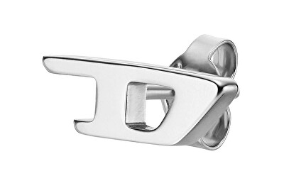 Diesel - Ocelová single náušnice DX1519040