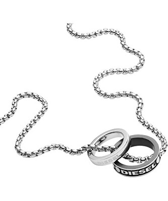 Diesel - Pánský náhrdelník s přívěsky DX1168040