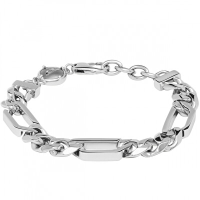 Diesel - Pánský ocelový náramek s křížkem Steel DX1351040