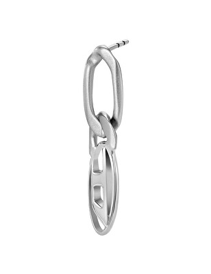 Diesel - Fashion visací single náušnice s logem DX1598040