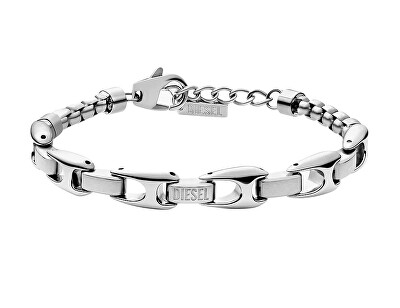 Diesel - Moderní ocelový unisex náramek DX1633040