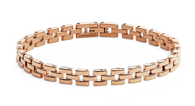 Daniel Wellington - Módní bronzový náramek z oceli 3-Link DW004009