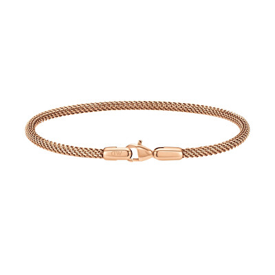 Daniel Wellington - Módní bronzový náramek z oceli Mesh Perfect Pair DW0040068