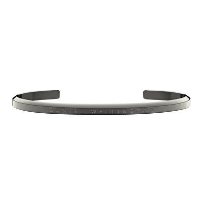 Daniel Wellington - Módní pevný antracitový náramek Classic DW0040000