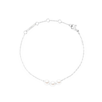 Daniel Wellington - Elegantní náramek se Swarovski perlami Pearl Trio DW00402103