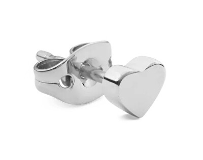 Daniel Wellington - Ocelová single náušnice Srdíčko DW00400877