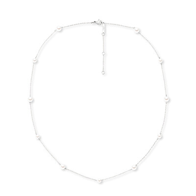 Daniel Wellington - Perlový náhrdelník s perlami Swarovski Pearl Step DW00402112