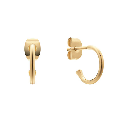 Daniel Wellington - Pozlacené kruhové náušnice Charms DW00400768