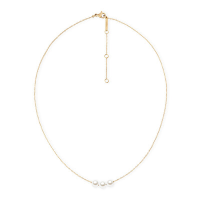 Daniel Wellington - Pozlacený náhrdelník se Swarovski perlami Pearl Trio DW00402110