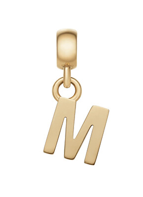 Daniel Wellington - Aranyozott medál "M" betű Charms DW00400496