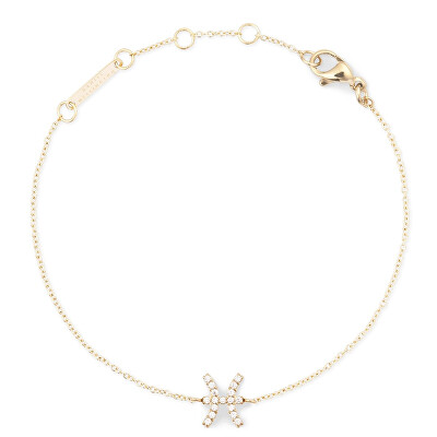 Daniel Wellington - Pozlacený řetízkový náramek znamení Ryby Crystal Zodiac DW00400918