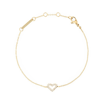 Daniel Wellington - Půvabný pozlacený náramek se srdíčkem Mirelle DW00401617