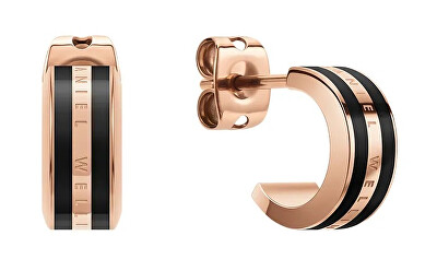 Daniel Wellington - Stylové bronzové kruhy Emalie DW00400310