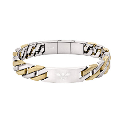Emporio Armani - Brățară din oțel bicolor EGS3314040