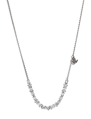 Emporio Armani - Blyštivý stříbrný náhrdelník se zirkony EG3604040