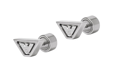 Emporio Armani - Fashion ocelové náušnice pecky EGS3130040