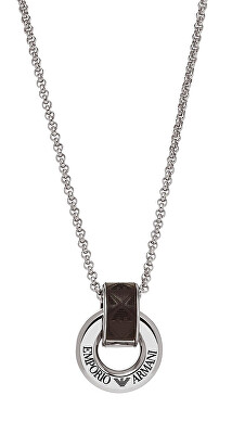 Emporio Armani - Fashion ocelový náhrdelník pro muže EGS3134040