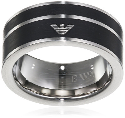 Emporio Armani - Moderní ocelový prsten EGS2032040