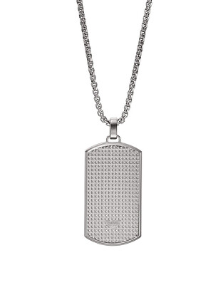 Emporio Armani - Módní ocelový náhrdelník Psí známka EGS2986040