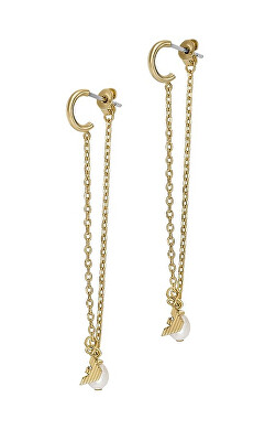 Emporio Armani - Dlouhé visací náušnice s pravou perlou EGS3199710