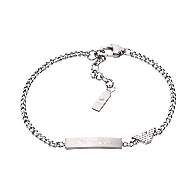Emporio Armani - Pánský elegantní náramek z oceli EGS3310040