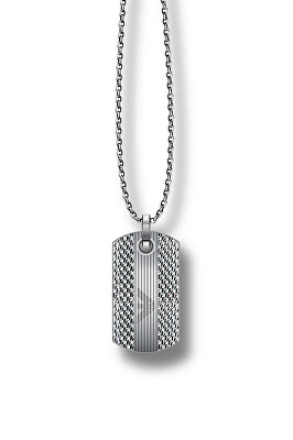 Emporio Armani - Pánský náhrdelník z oceli Eagle Logo EGS3149040