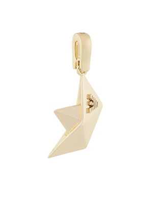 Emporio Armani - Pandantiv placat cu aur Barcă de hârtie Charm EGS3357710