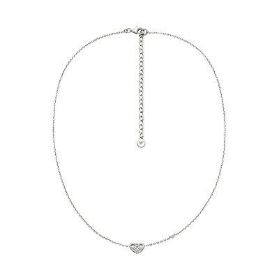 Emporio Armani - Půvabný náhrdelník se zirkony Srdce EG3646040