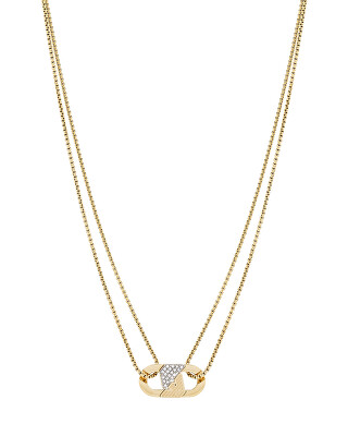 Emporio Armani - Výrazný pánský náhrdelník s krystaly EGS3174710