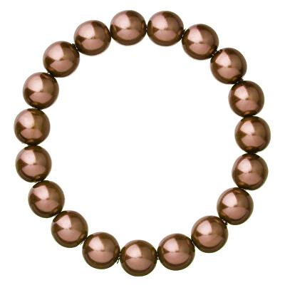 Evolution Group - Pavona - Elegantní perlový náramek 56010.3 brown