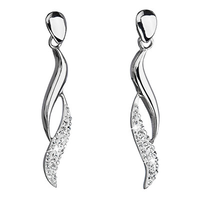 Evolution Group - Pavona - Luxusní náušnice s krystaly Swarovski 31162.1 krystal