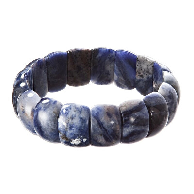 Evolution Group - Pavona - Masivní minerální náramek z dumortiertitu 43058.3