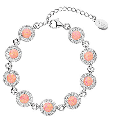Evolution Group - Pavona - Okouzlující náramek s oranžovými opály a krystaly Swarovski 33105.1