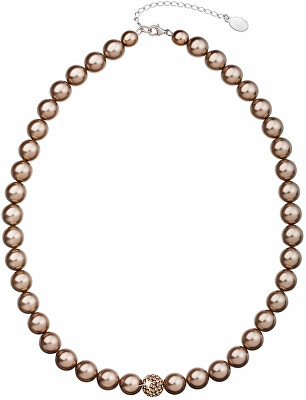 Evolution Group - Pavona - Perlový náhrdelník 32011.3 bronze
