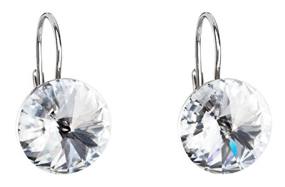 Evolution Group - Pavona - Stříbrné náušnice s krystaly Swarovski 31106.1