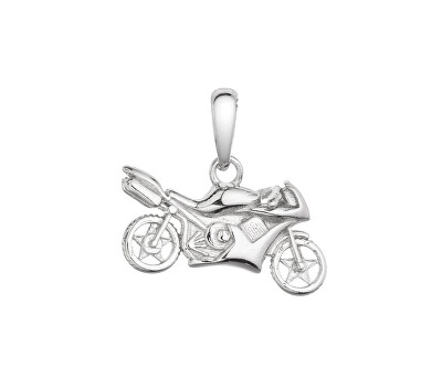 Evolution Group - Pavona - Stylový stříbrný přívěsek Motorka 64008