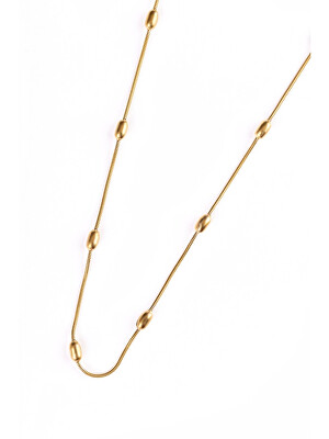 Emily Westwood - Slušivý pozlacený náhrdelník z oceli EWN250174G