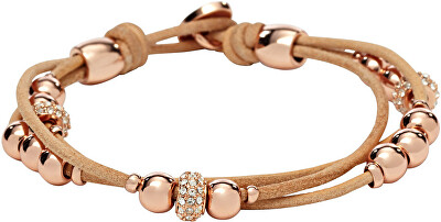 Fossil - Brățară elegantă din piele JA6539791